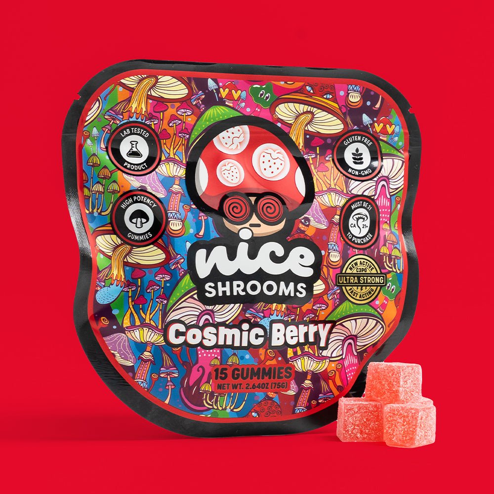 Cosmic Berry Mushroom Gummies - Nice Leaf