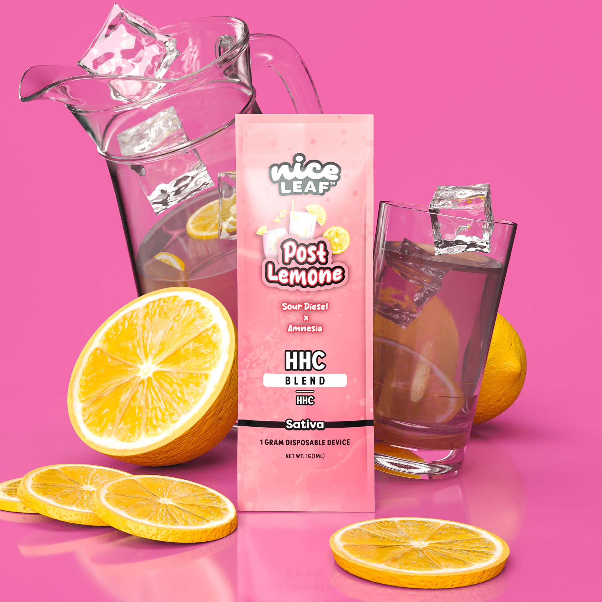 Post Lemone HHC 1G Vape Pen (Sour Diesel) - Nice Leaf