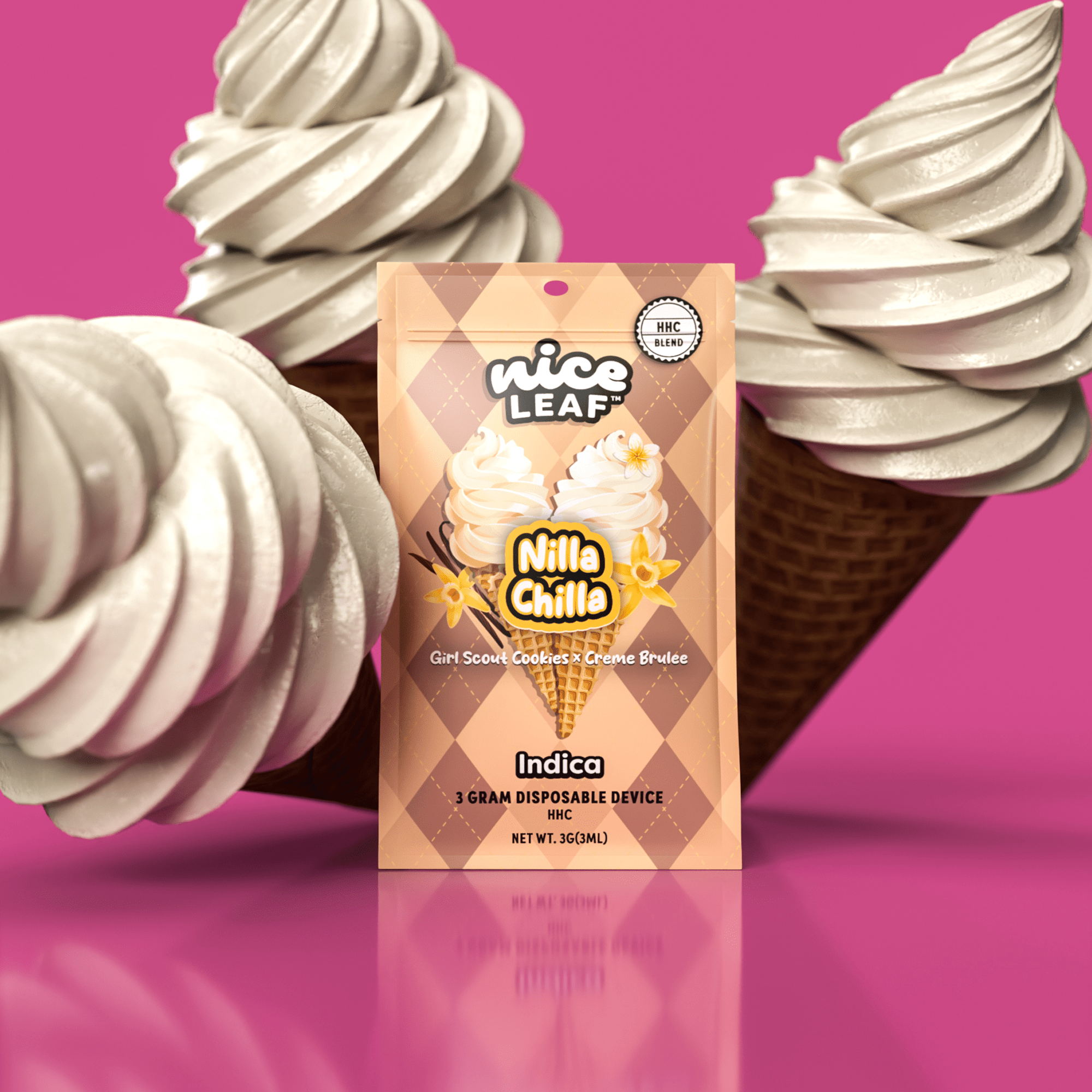 Nilla Chilla HHC 3G Vape Pen (GSC) - Nice Leaf