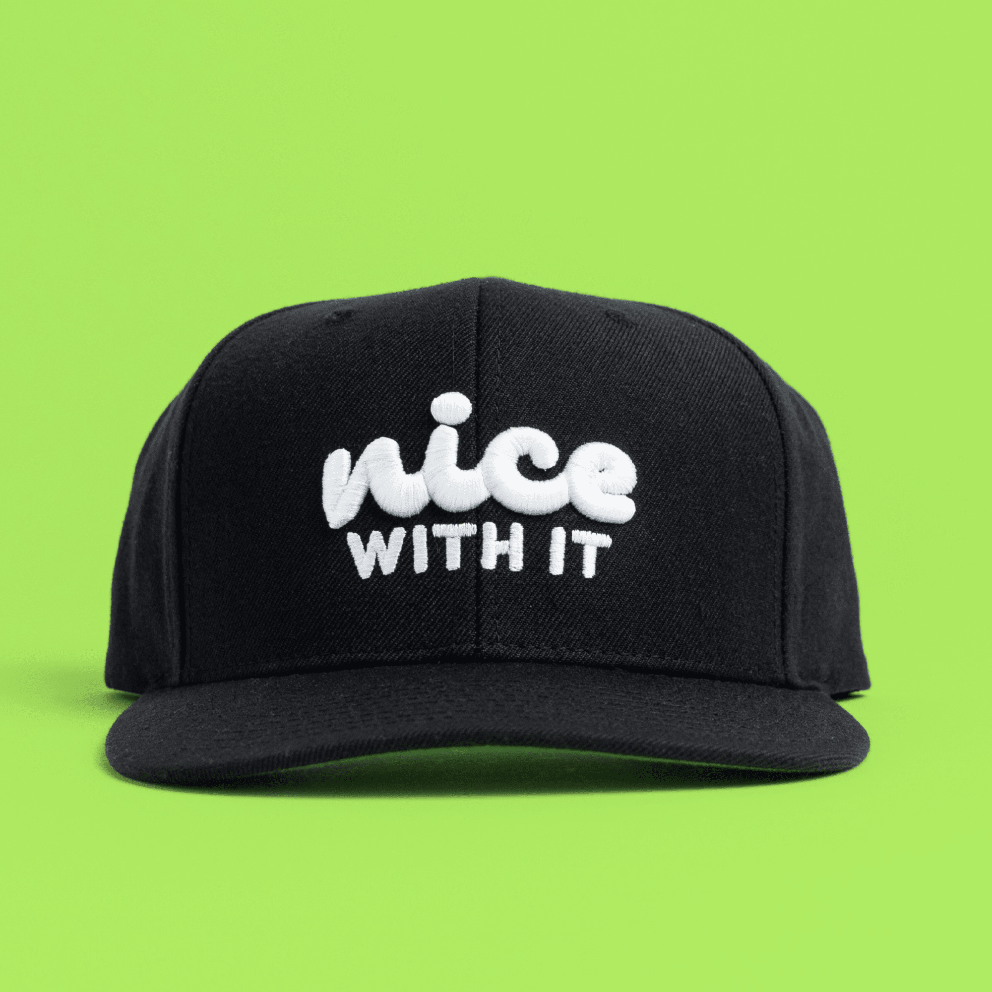 Nice With It Snapback Hat - Nice Leaf