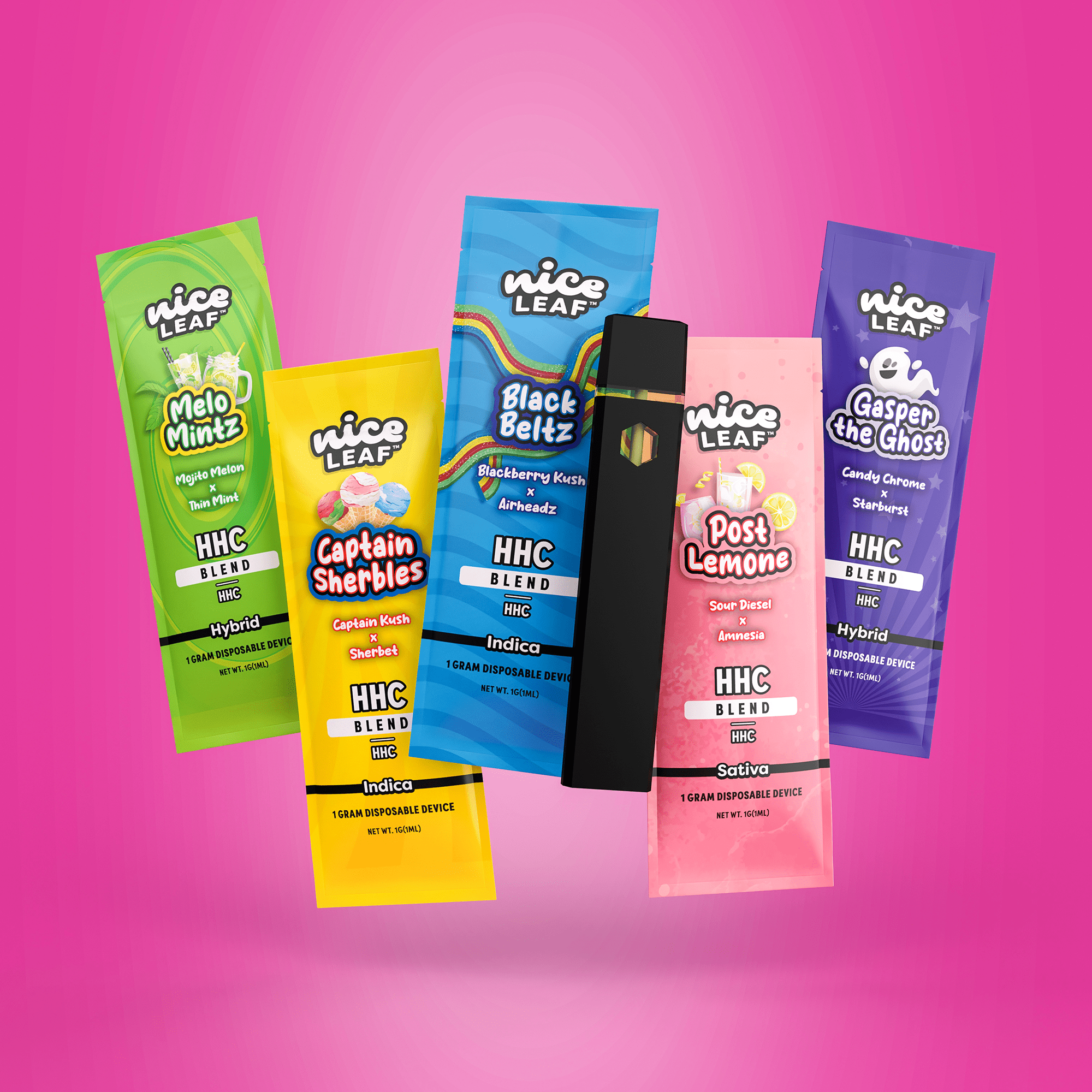 HHC Sampler Bundle - Nice Leaf