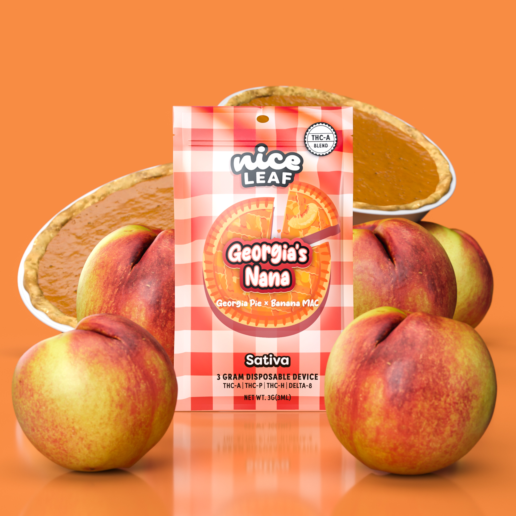 Georgia's Nana THCa 3G Vape Pen (Georgia Pie THCa) - Nice Leaf