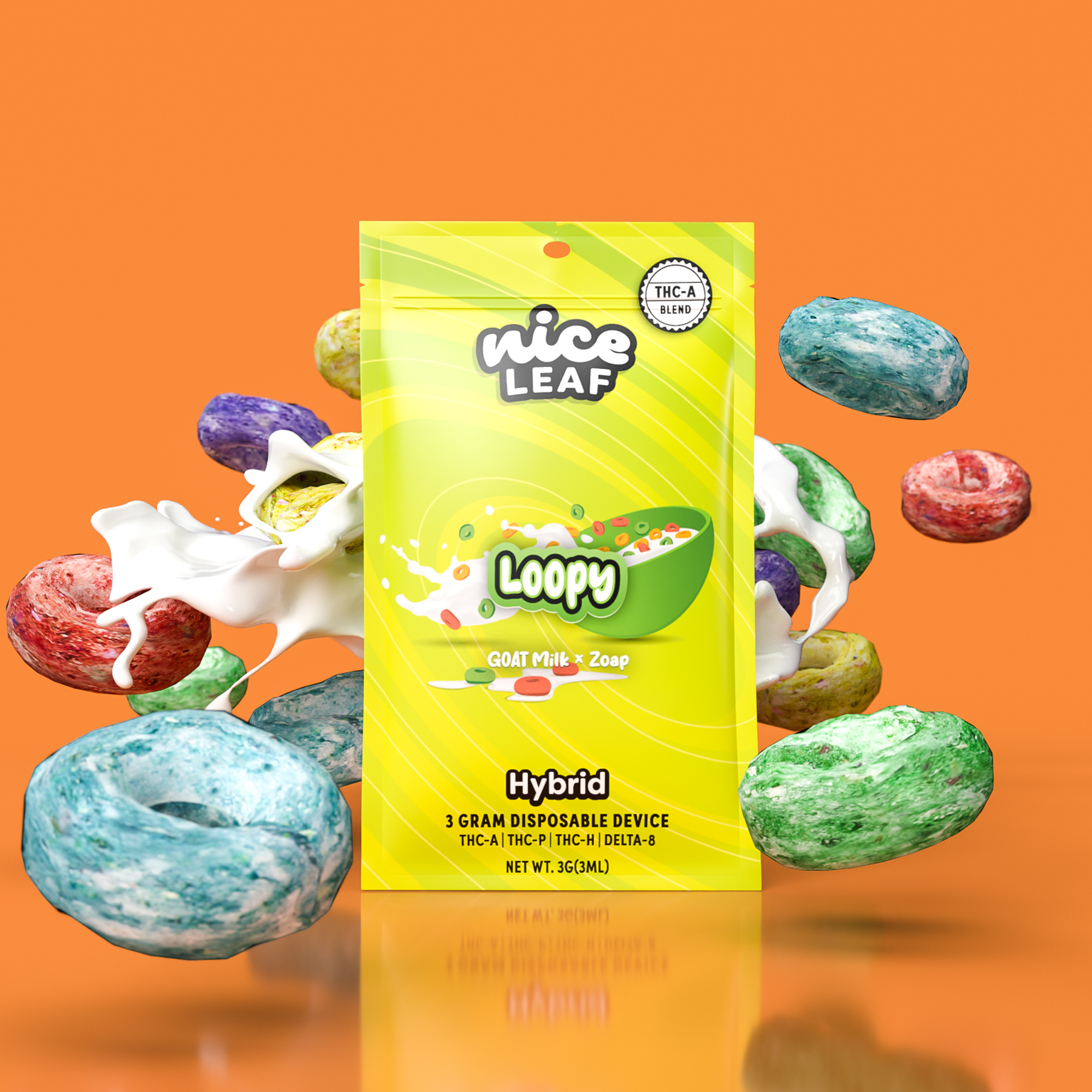 Loopy THCa 3G Vape Pen (GOAT Milk) - Nice Leaf