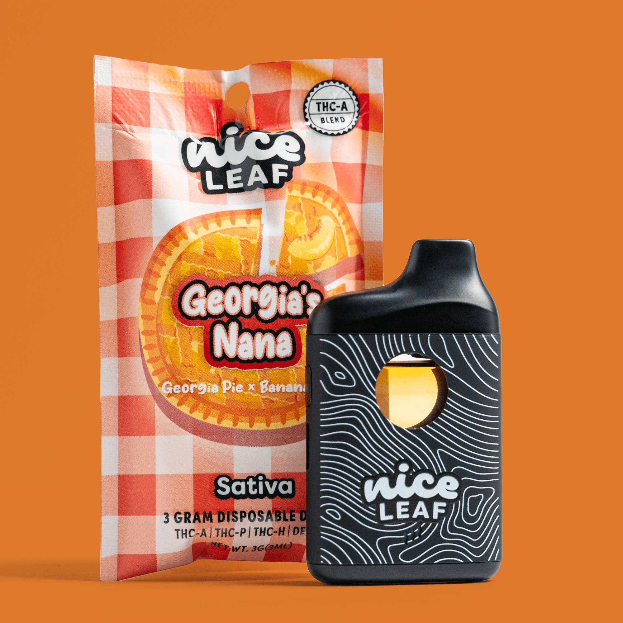 Georgia's Nana THCa 3G Vape Pen (Georgia Pie THCa) - Nice Leaf