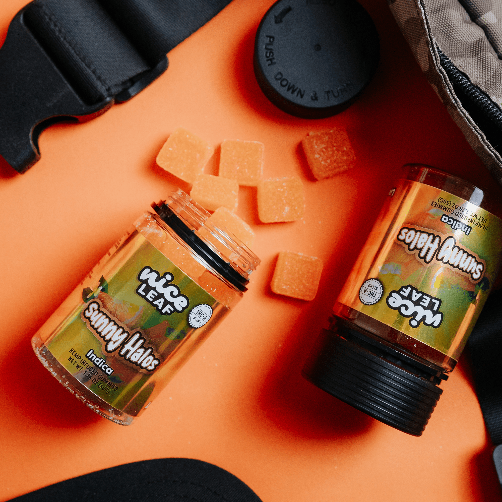 Sunny Halos THCa 3500MG Gummies - Nice Leaf