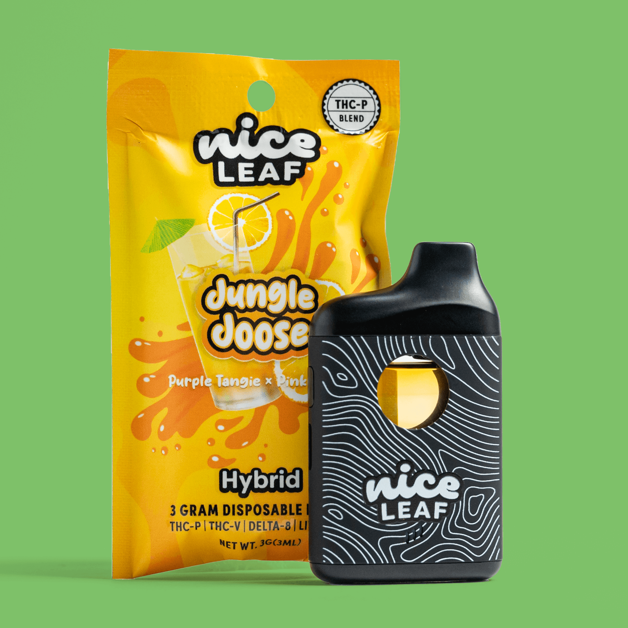 Jungle Joose THCp 3G Vape Pen (Purple Tangie) - Nice Leaf