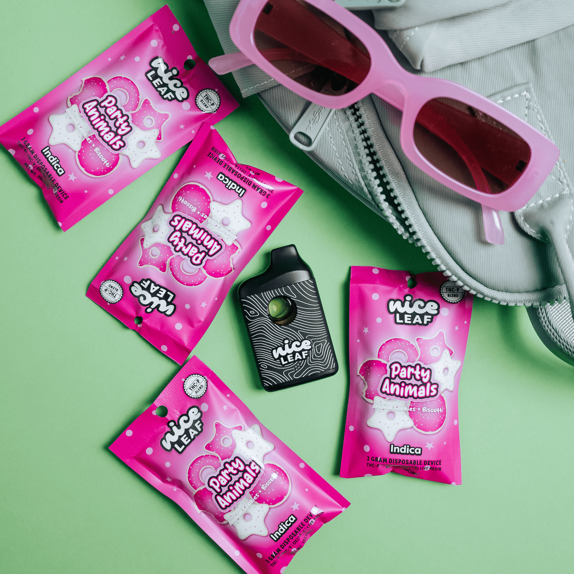 Party Animals THCp 3G Vape Pen (Animal Cookies) - Nice Leaf