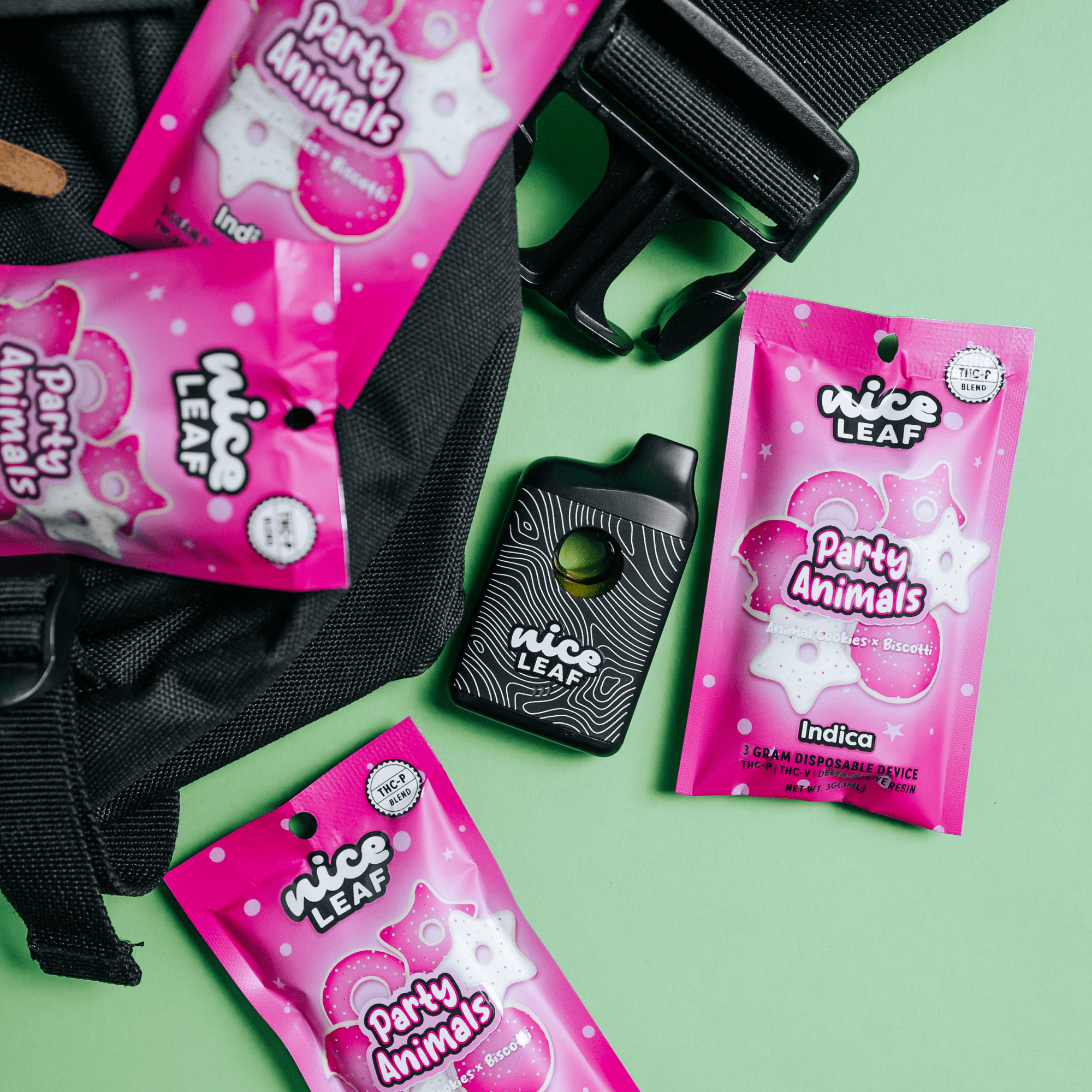 Party Animals THCp 3G Vape Pen (Animal Cookies) - Nice Leaf