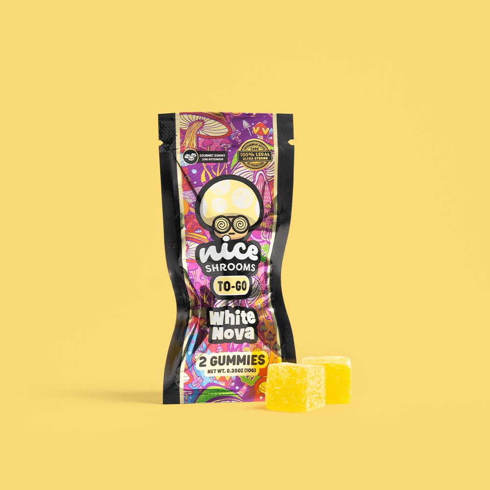 White Nova Mushroom Gummies - Nice Leaf