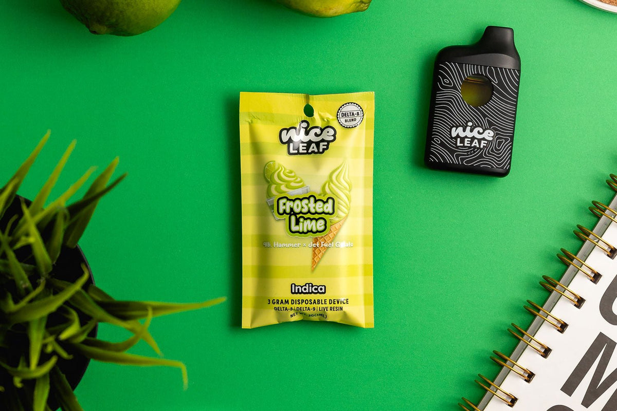 sativa thc gummies displayed on a green background