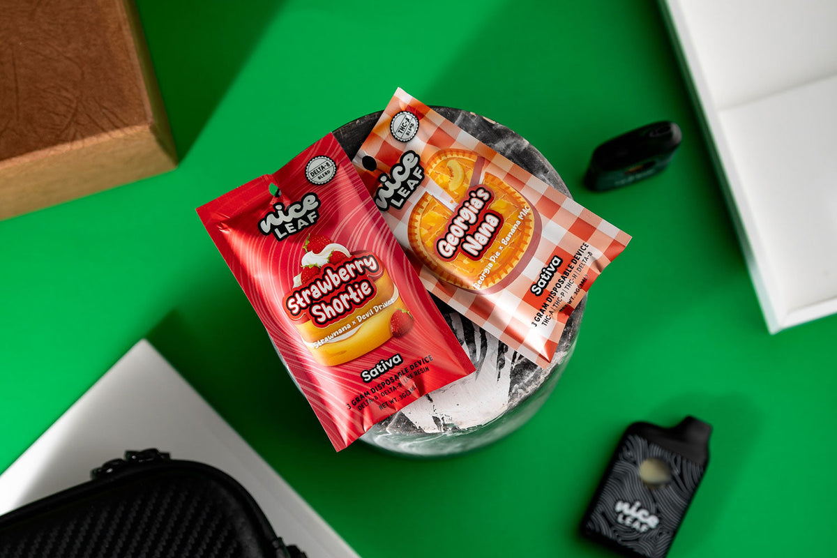 assorted nice leaf mushroom chocolates on a brown tabletop