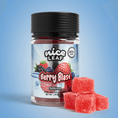 Berry Blast Delta-8 THC 3500MG Gummies - Nice Leaf