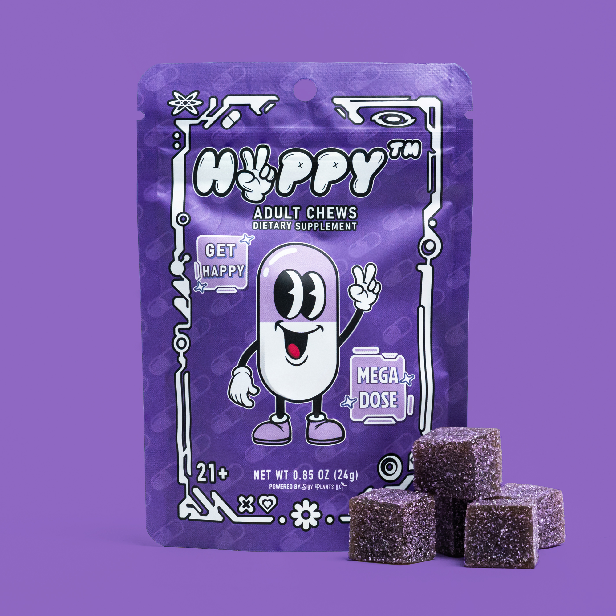 HVPPY™ Kanna Adult Chews (Micro Dose)