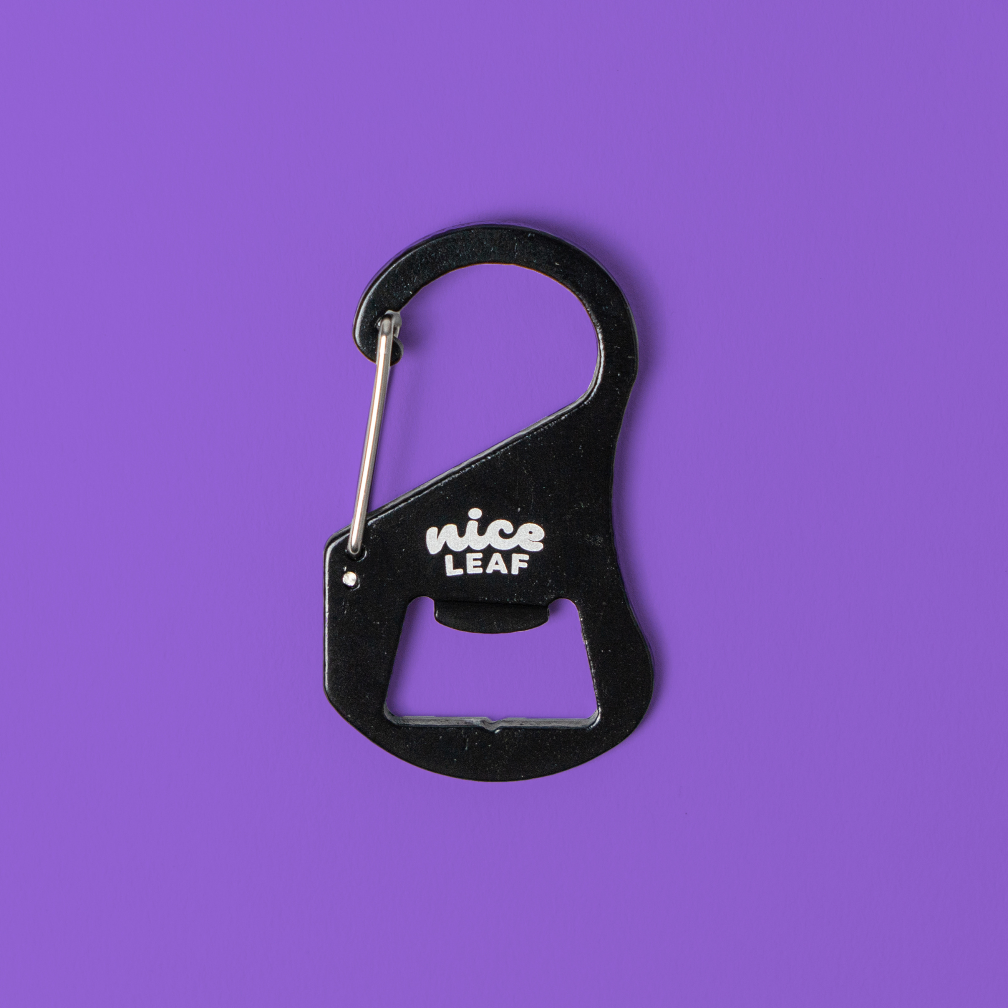 Nice Leaf Carabiner & Bottle Opener