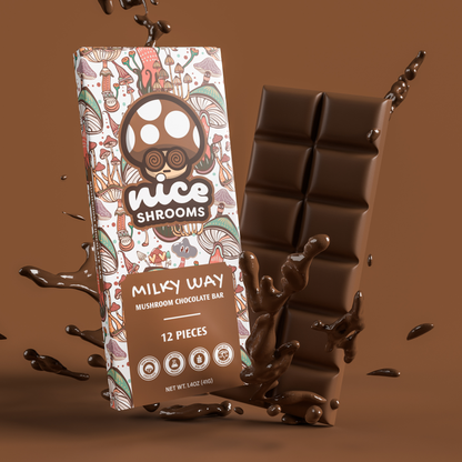 Milky Way Mushroom Chocolate Bar