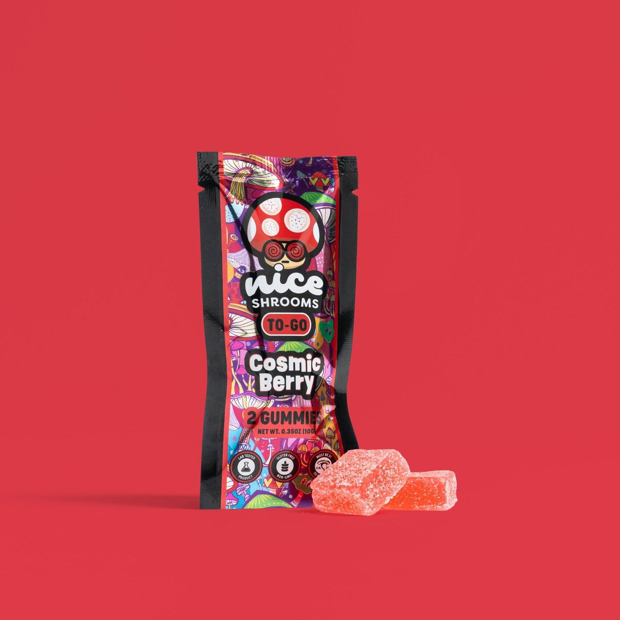 Cosmic Berry Mushroom Gummies - Nice Leaf