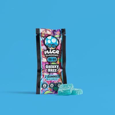 Galaxy Razz Mushroom Gummies - Nice Leaf